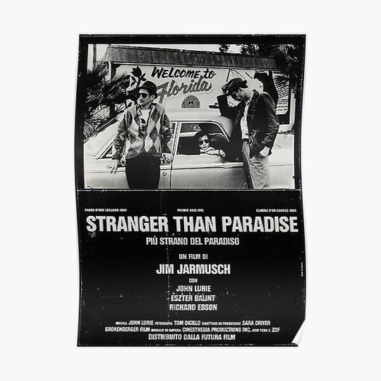 Discover Stranger Than Paradise (1984) Premium Matte Vertical Poster