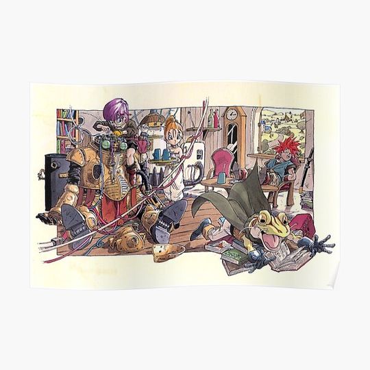 Discover Chrono Trigger Premium Matte Vertical Poster