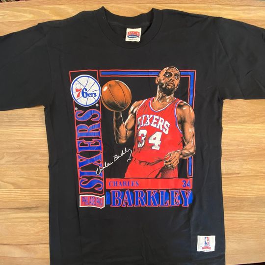 Discover 1990 Charles Barkley Stats T-Shirt