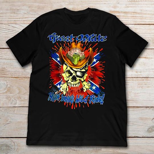 Discover Great White Band Music Tour Tshirt