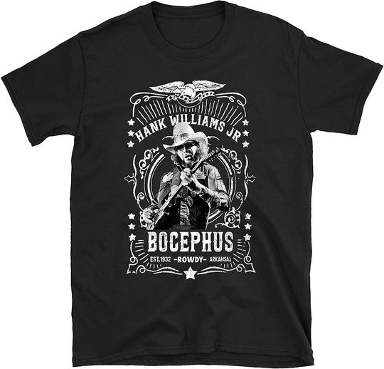 Discover Hank Jr Bocephus Country Music Shirt