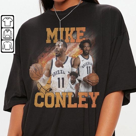 Discover Mike Conley Shirt, Mike Conley Racing 90s Vintage Tee