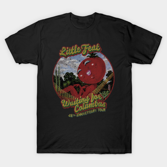 Discover Distressed Little Feat Columbus Vintage Tour - Band - T-Shirt