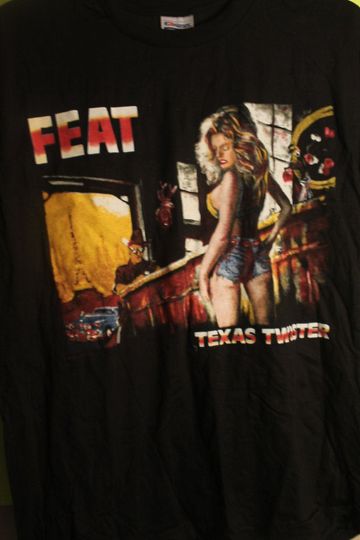 Discover Vintage 1990!Little Feat,"Representing The Mambo Tour"! Album Featured" Texas Twister" Shirt