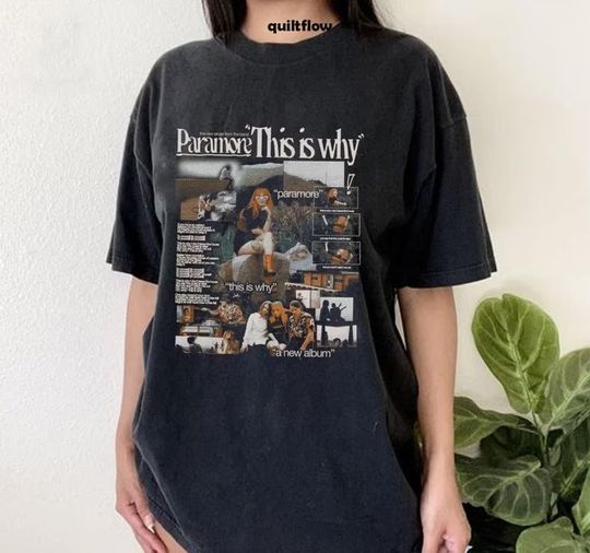 Discover This Is Why T-Shirt, Paramore Riot T-shirt, 2023 Tour Paramore Shirt, Music Tour 2023 T-Shirt