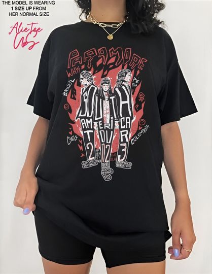 Discover Paramore Rock Band Tour 2023 Vintage Shirt, HAYLEY Williams Shirt