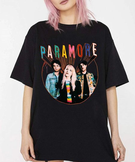 Discover VINTAGE Paramore Sweatshirt, Riot T-shirt, 2023 Tour Dates T-Shirt