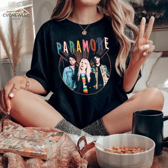 Discover Paramore Rock Band 2023 Vintage Shirt