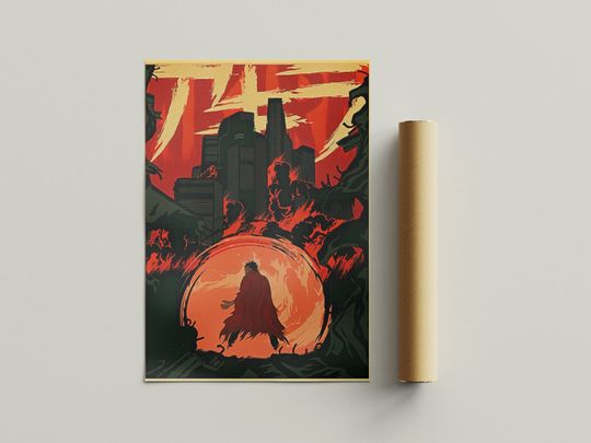 Discover Akira Vintage Poster