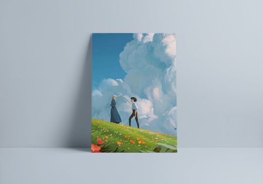 Discover Howl's Moving Castle Poster