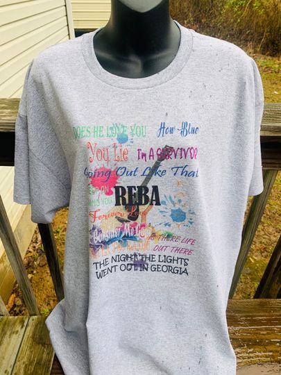 Discover Reba song title shirt, reba shirt, country music shirt