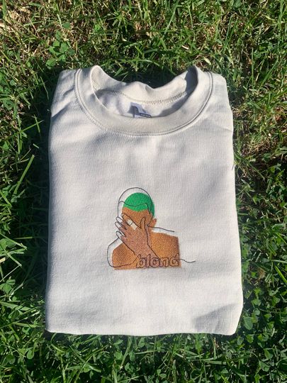 Discover Frank Ocean Blond - Embroidered Crewneck