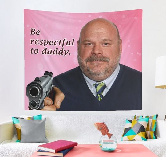 Discover Bertram Jessie Funny Wall Tapestry, Hostel Dorm Decor, Funny Bertram Wall Hanging