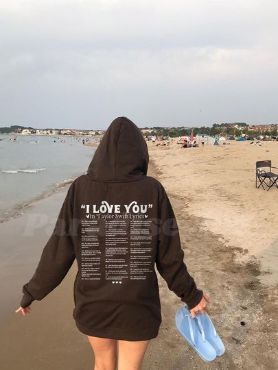 Discover I Love You in TS lyrics Hoodie, TS Midnight Merch, Midnights Hoodie