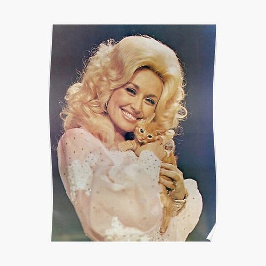 Discover Dolly Parton young  Poster Premium Matte Vertical Poster