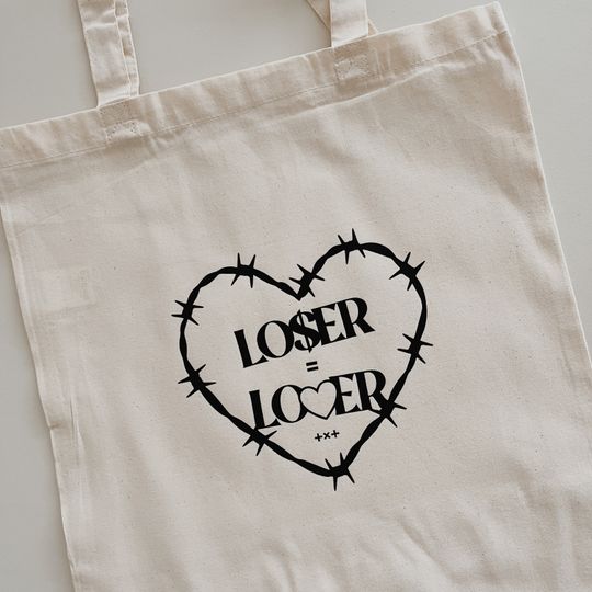 Discover K-Pop Inspired TxT Lover=Loser Tote Bag