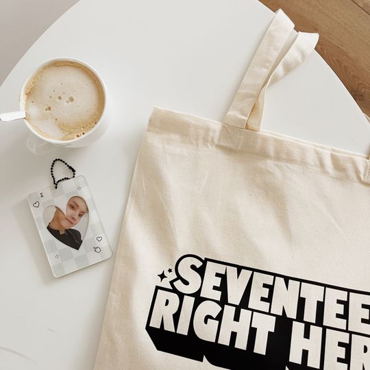 Discover Seventeen tote bag! gift for kpop fan, kpop tote bag!