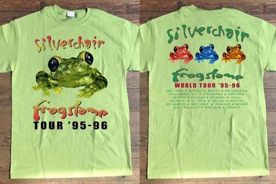 Discover Silverchair Frogstomp World Tour 95-96 T-Shirt