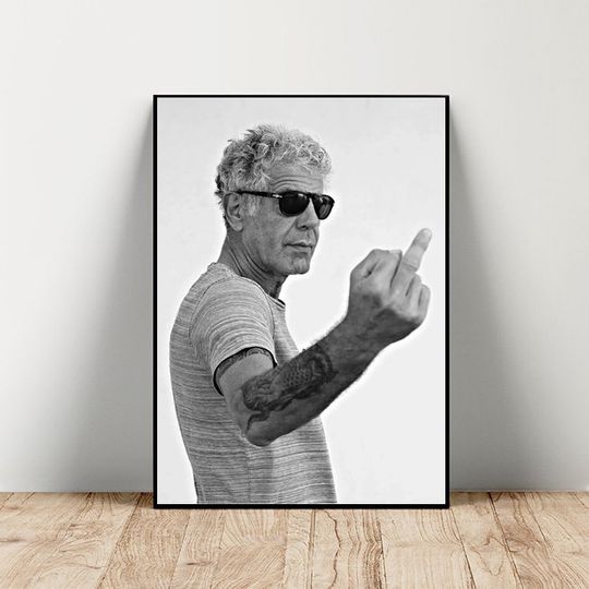 Discover Anthony Bourdain Poster