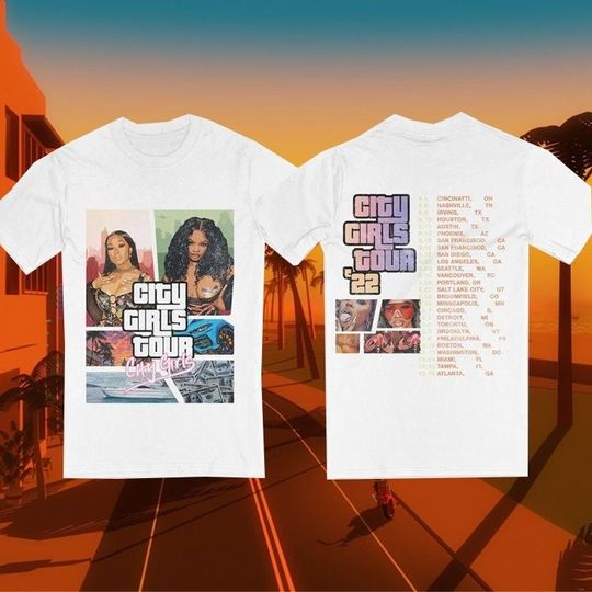 Discover City Girl 2022 Tour Merch Shirt, City Girls 2022 Tour