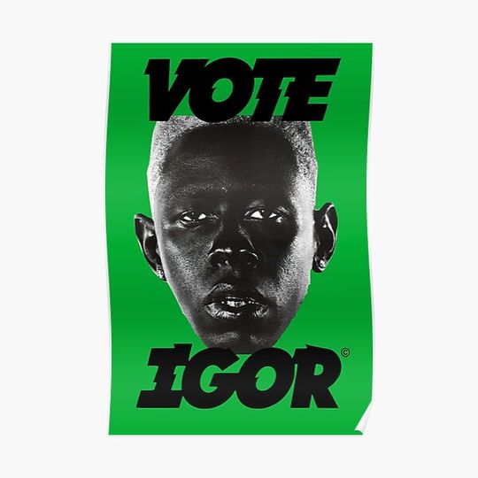 Discover Igor Green Premium Matte Vertical Poster