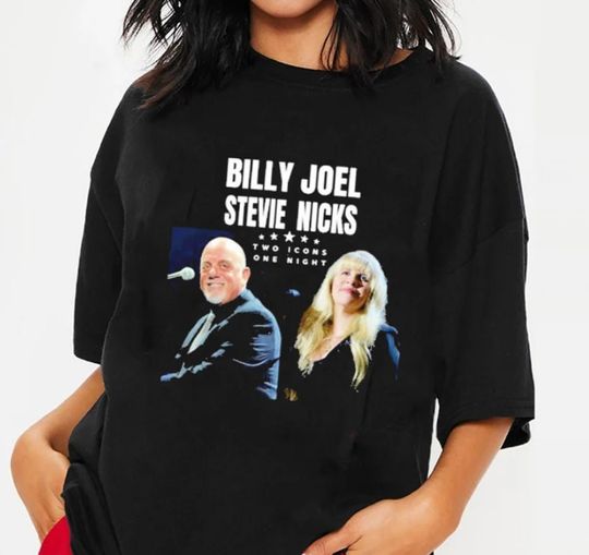 Discover Billy Joel and Stevie Nicks Tour Shirt