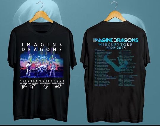 Discover Imagine Dragons World Tour 2023 T-Shirt