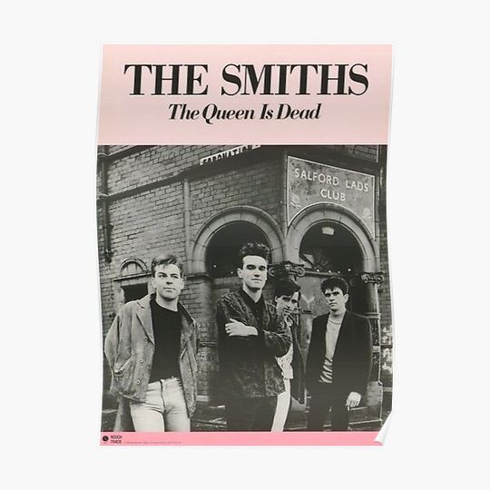 Discover The Smiths The Queen Is Dead Minimalist Poster