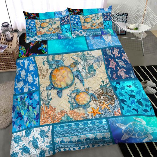 Discover Cute Sea Turtle Bedding Sets