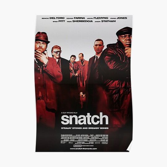 Discover Snatch Movie Poster Premium Matte Vertical Poster