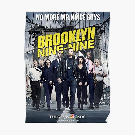 Discover Brooklyn 99 Premium Matte Vertical Poster