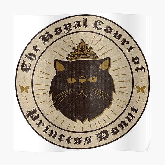 Discover Princess Donut - Dungeon Crawler Carl - Tan Patch Premium Matte Vertical Poster