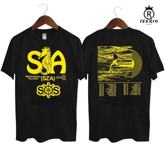 Discover SZA SOS Tour T-Shirt