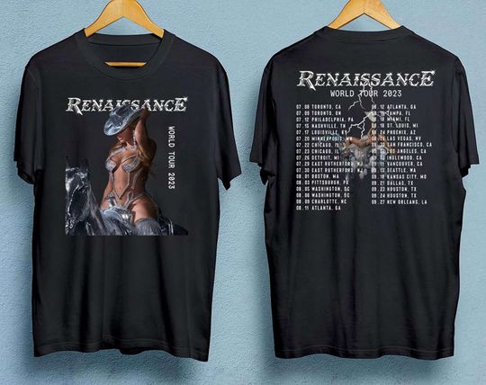 Discover Vintage Renaissance Tour 2023, Beyonce Tour 2023 Tshirt