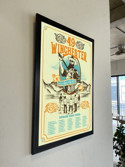 Discover 49 Winchester Spring 2023 Tour Poster
