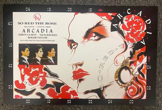 Discover Arcadia So Red The Rose  Poster Print