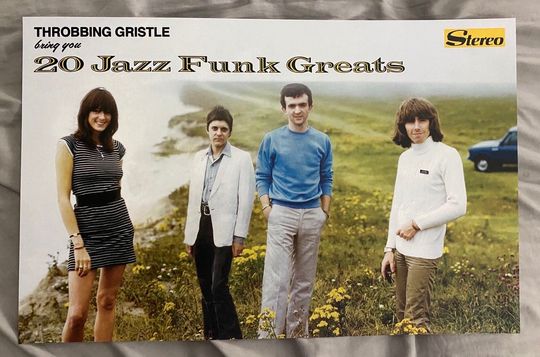Discover Throbbing Gristle Bring You 20 Jazz Funk Greats 11x17 Poster Print