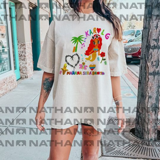Discover Maana Sera Bonito Shirt, Karol G T-shirt,  Bichota Shirt