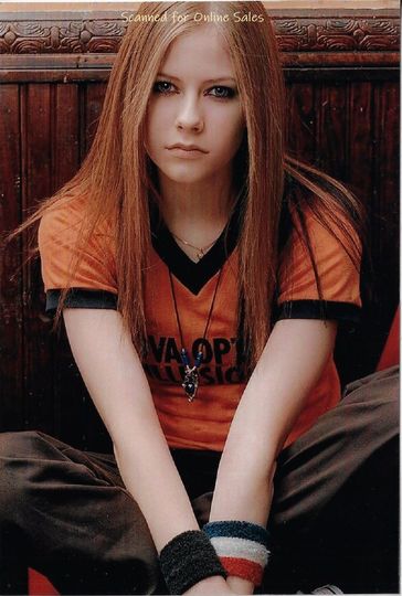 Discover Avril Lavigne Orange Poster