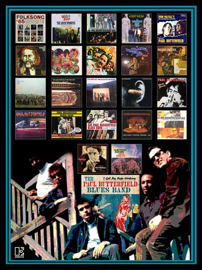 Discover Paul Butterfield Blues Band LP Cover Poster