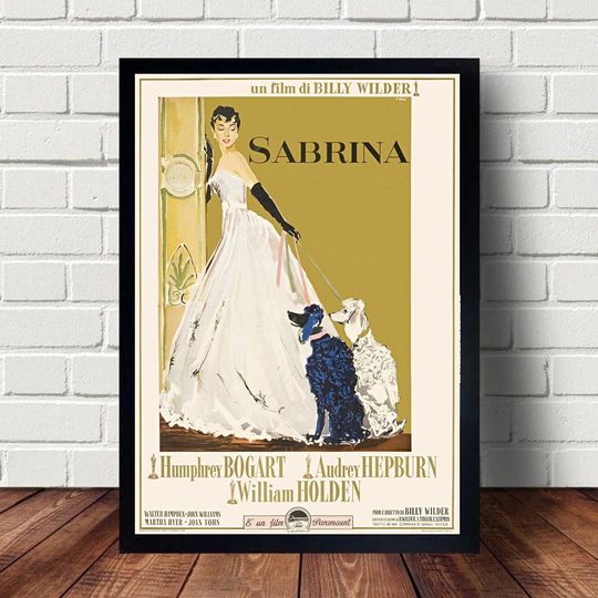 Discover Audrey Hepburn SABRINA Movie Poster