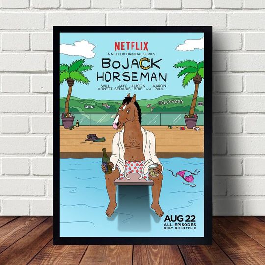 Discover Bojack Horseman Poster Hanging Home Decor