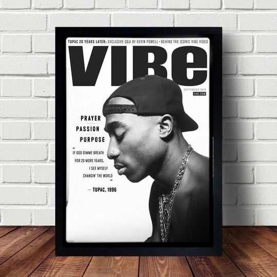 Discover Tupac Shakur 2pac Poster Hanging Home Decor