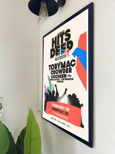 Discover Toby Mac Hits Deep Tour 2023 Poster