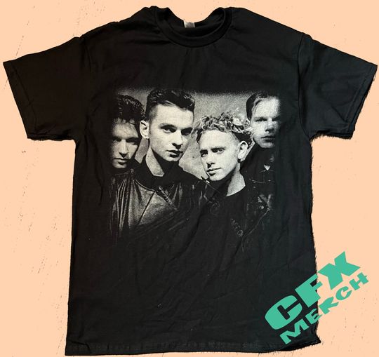 Discover Depeche Mode early 1990s. promo tee