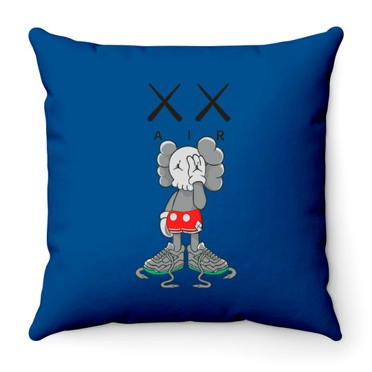 Discover Kaws Throw Pillow Collection - Trendy Home Decor