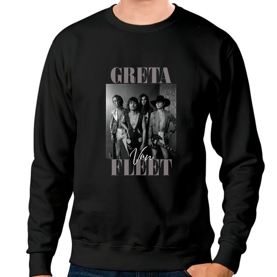 Discover Greta Van Fleet Sweatshirts music Vintage