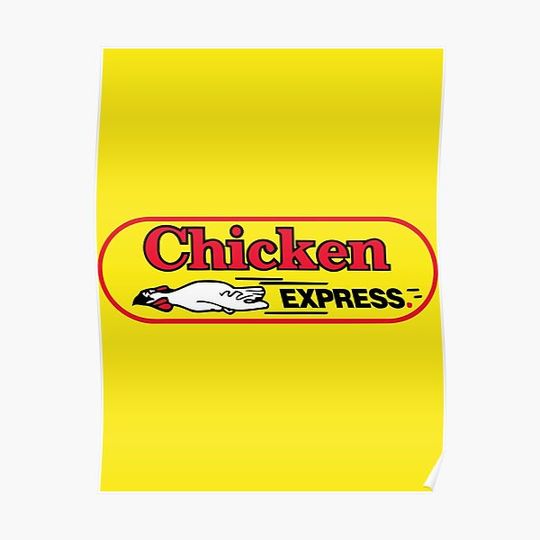 Discover Chicken Express Premium Matte Vertical Poster