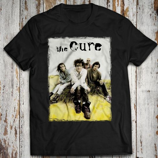 Discover The Cure The Lovecats Rock Music T-Shirt, Vintage 1992 The Cure Tour T-Shirt