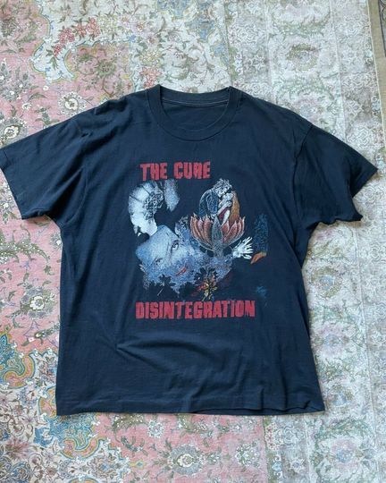 Discover The cure t-shirt, Vintage 80s The Cure  Love Song T-Shirt